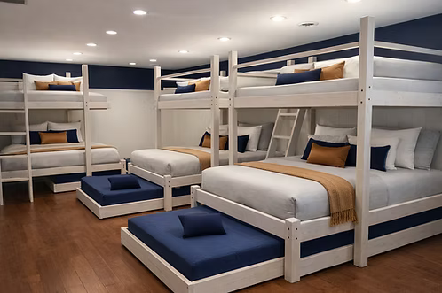 Beach House Quad Bunk Bed