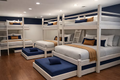 Beach House Quad Bunk Bed