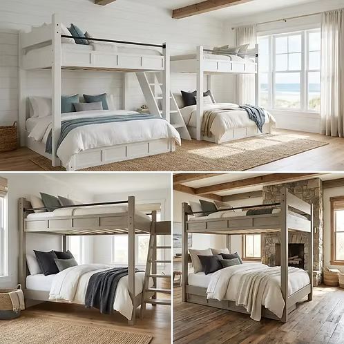 Florida Beach Bunk Bed Single Or Quad Bunk Bed