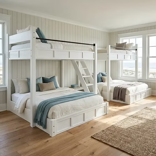 Florida Beach Bunk Bed Single Or Quad Bunk Bed
