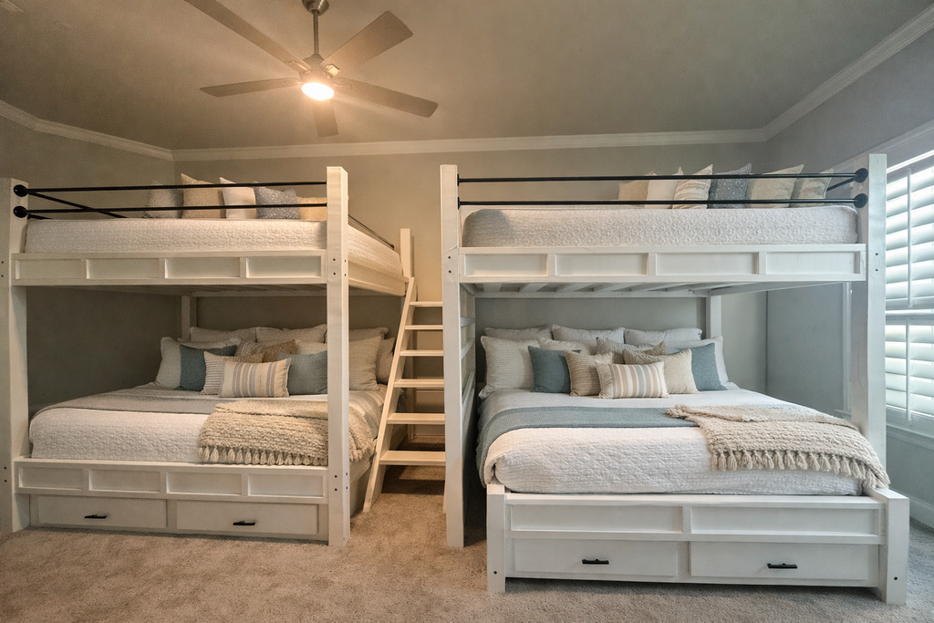 Florida Beach Bunk Bed Single Or Quad Bunk Bed